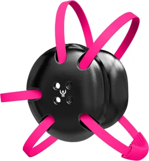| Wrestling Classic Headgear | Earguard Adult Grappling Head Gear | Adjustable Ear Guards Pink Straps