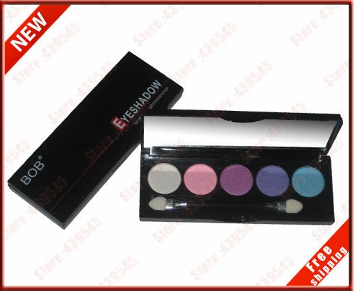100% Original Cosmetic Makeup Instant Eyeshadow Pallete Make up 5 Colors Eye Shadow Palette BOB-2 New in Box Set lots 1Pcs 1 Pcs
