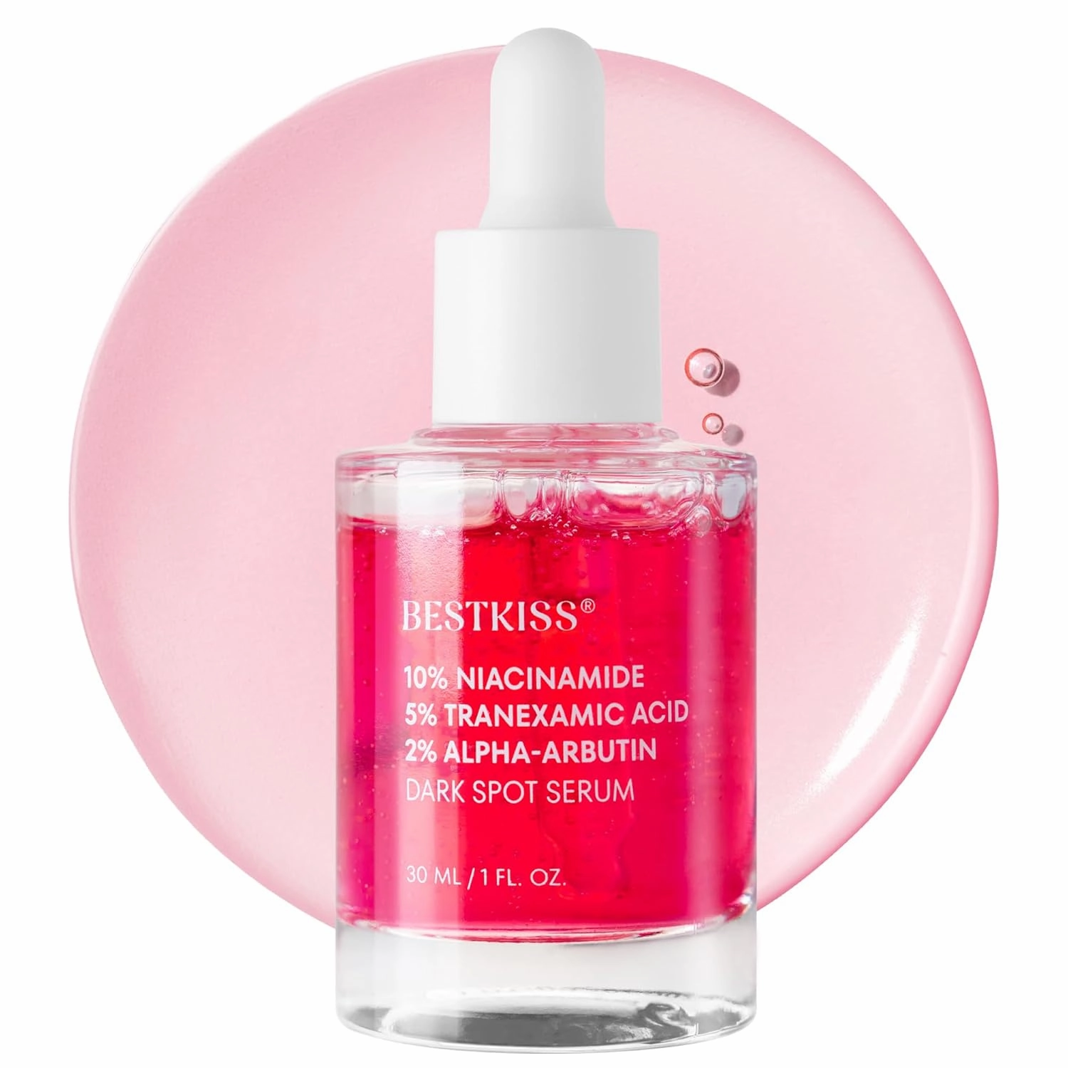10% Niacinamide   5% Tranexamic Acid   2% Alpha-Arbutin Dark Spot Serum with Ceramides Hyaluronic Acid Centella Asiatica - Korean Glass Skin Vegan Paraben Fragrance Cruelty Free 1 FL OZ/30mL
