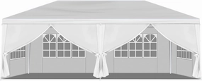 10x20FT Outdoor Party Tent with 6 Removable Sidewalls, Wedding Canopy Tent, Water Resistant and UV Resistant Large Gazebo for Weddings, Events, Markets, Backyard