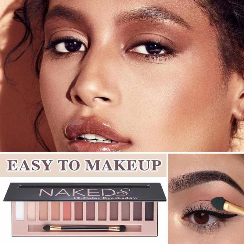 12 Color Eyeshadow Palette Cruelty Free