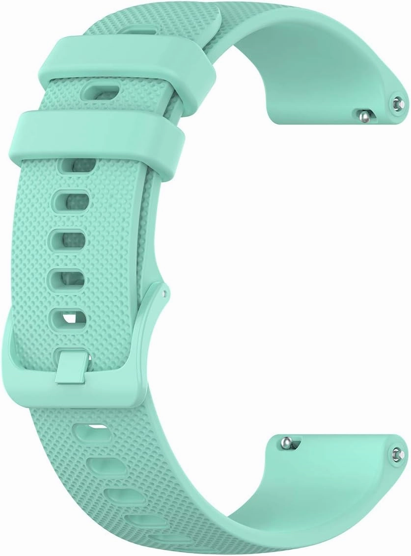 18mm 19mm 20mm 22mm Width Colorful Silicone Quick Release Wristband Replacement Sports Straps Bracelet Watch Band Strap with Quick Release Pins for Smartwatch