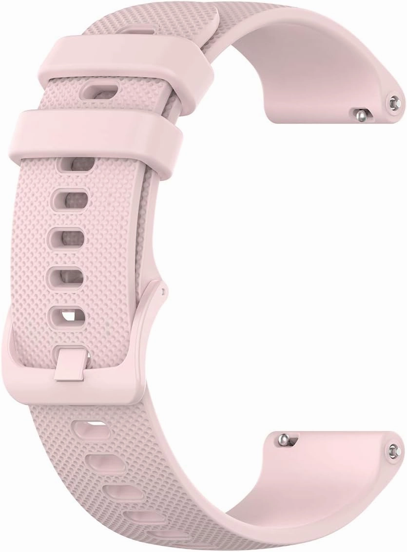 18mm 19mm 20mm 22mm Width Colorful Silicone Quick Release Wristband Replacement Sports Straps Bracelet Watch Band Strap with Quick Release Pins for Smartwatch