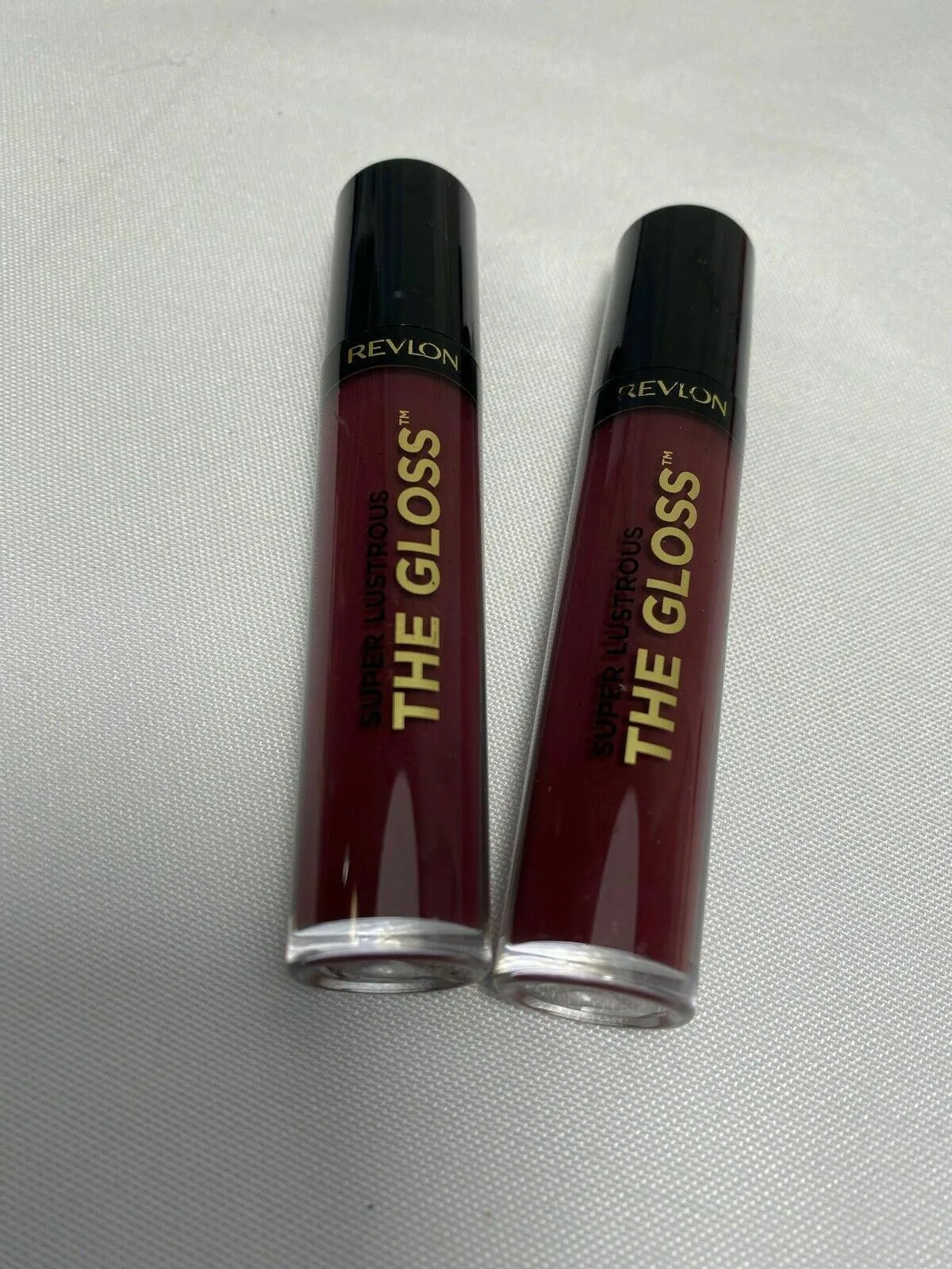 (2) Revlon Super Lustrous The Gloss CHOOSE YOUR SHADE Lip Pink Glitter Nude Plum