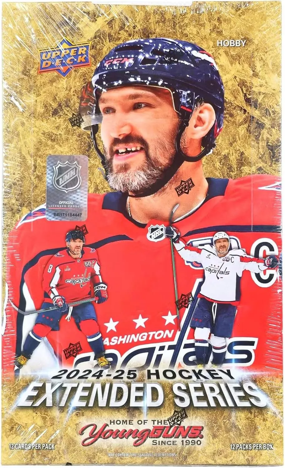 2024/25 Upper Deck Extended Series Hockey HOBBY box (12 pks/bx)