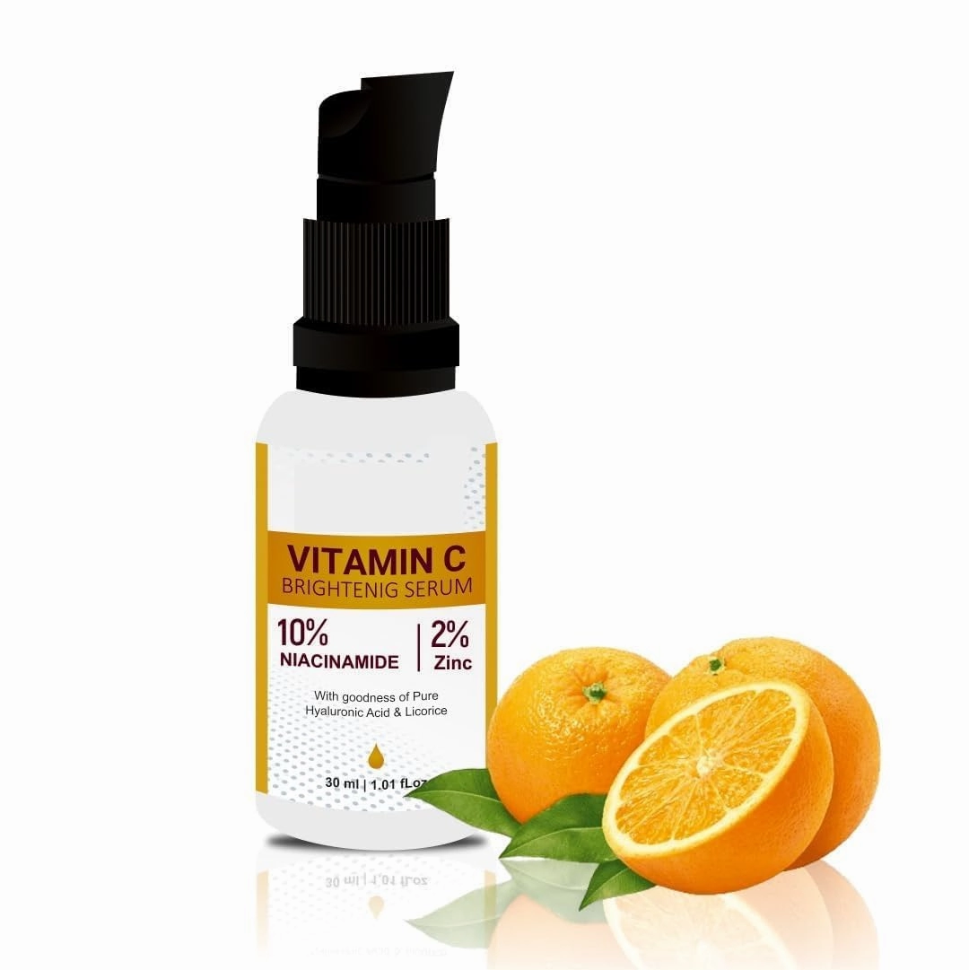 20% Vitami.n C Face Serum for Glowing Skin | Highly Stable | Non Irritating | Non Sticky | Brightening Vit C Formula For Men and Women | 30ML