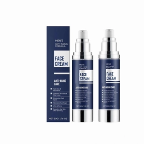 2PCS 6 in 1 Face Cream for Men Face Cream – Anti-Aging Moisturizer with Collagen & Hyaluronic Acid – Reduces Wrinkles, Firms Skin, and Deeply Hydrates for Youthful Radiance
