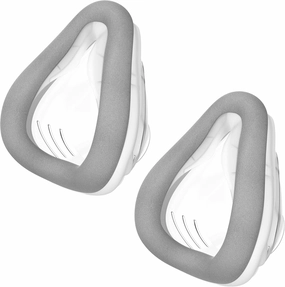 2PCs Replacement Cushion (M) for Airtouch F20 with Memory Foam, Updated F20 Cushion for Full Face, ItAll Supplies for CPAP Users (Medium)