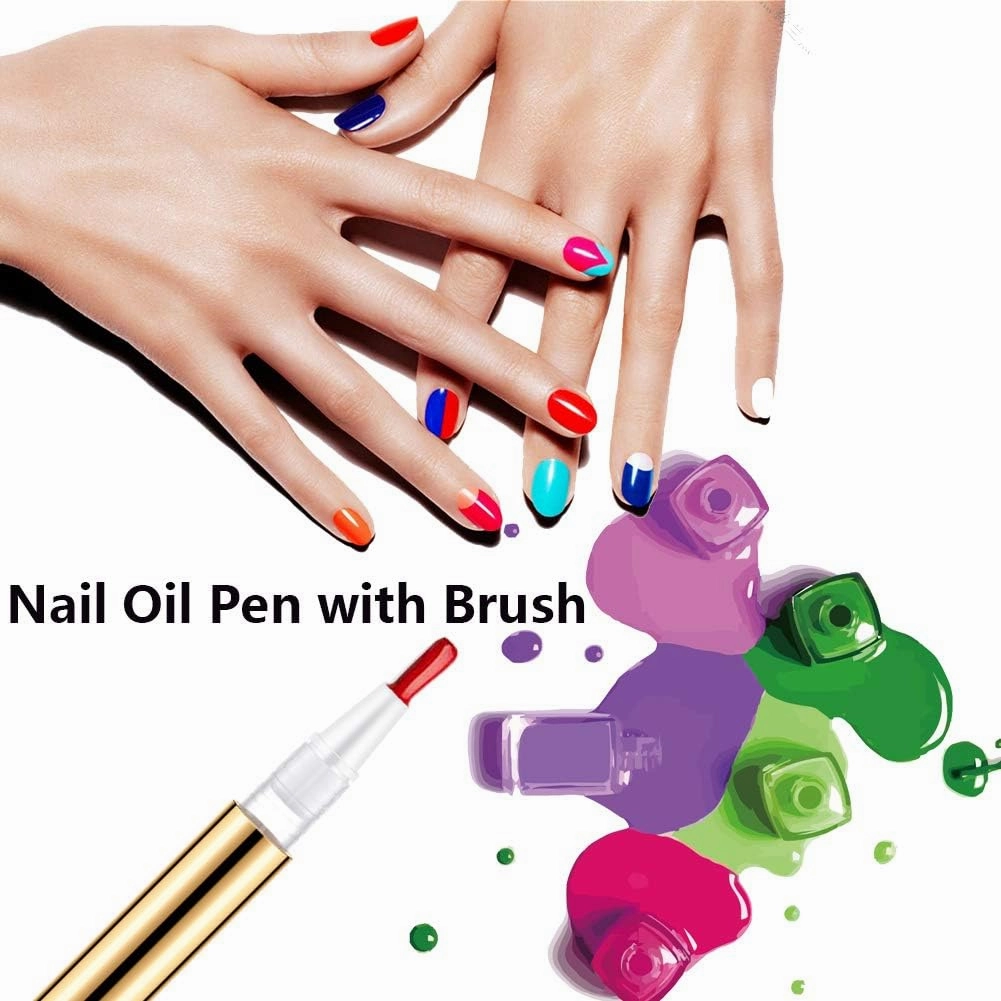 3ml Empty Nail Oil Pen with Brush, Twist Pen for Tooth Whitening, Gel Lip Gloss Container, Eyelash Growth Liquid Tube(Silver, 24 PCS)