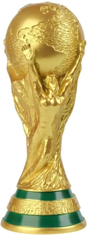 5/8/10/14IN World Cup Trophy Replica Resin Football Collectibles Sports Fan Trophies Gold Bedroom Office Desktop Decorations