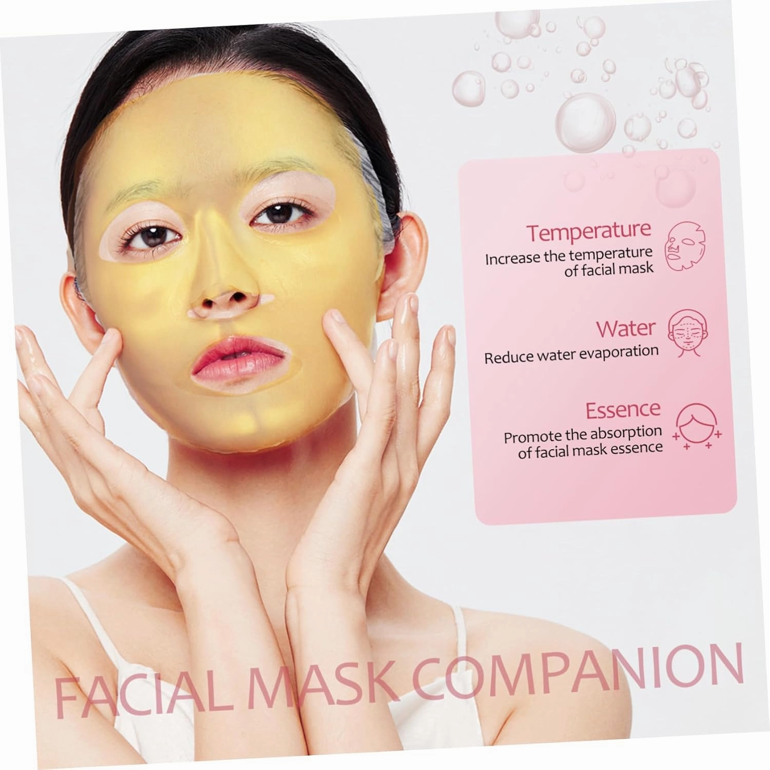 5sets Gold Reusable Face Masks Face Sheets Reusable Silicone Mask Covers Bulk 3d Silicone 3pcs*5