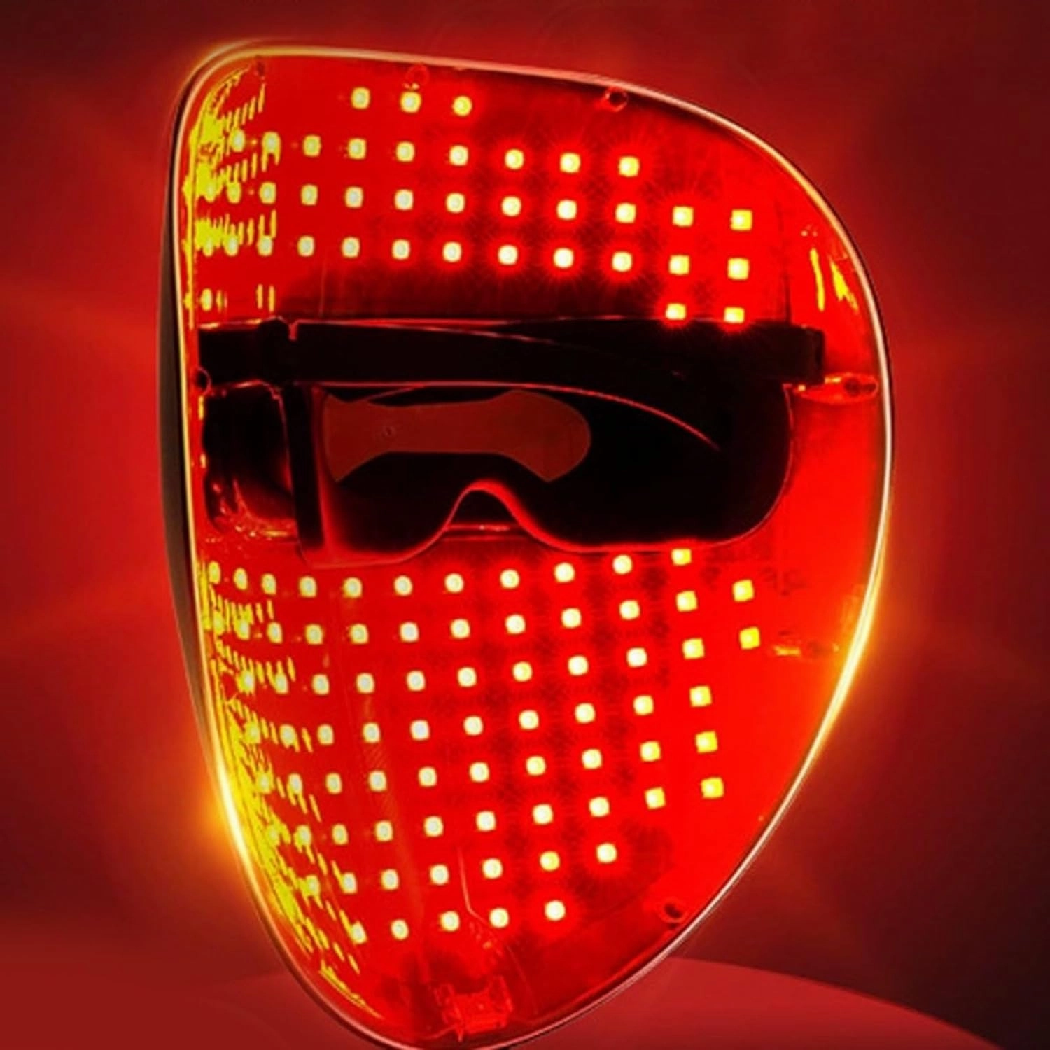 8-Color LED Face Mask Light Therapy, Red Light Therapy for Face, Wireless High Dose Green, Blue, Infrared Light Therapy Mask for Skin Care & Anti-aging