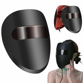 8-Color LED Face Mask Light Therapy, Red Light Therapy for Face, Wireless High Dose Green, Blue, Infrared Light Therapy Mask for Skin Care & Anti-aging