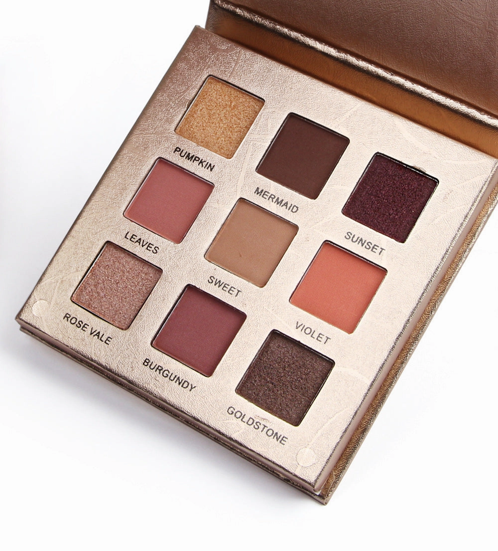 9 Color Matte Eyeshadow Palette - Vibrant Shades