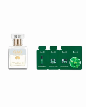 & Jovclé Skincare Bundle – Orchid Firming Facial Cream   TSA-Friendly Herbal Travel Set with Essence, Cream & Mask – Gift for All Skin Types