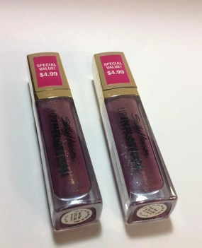 (Pack of 2) sally Hansen Lip Inflation Plumping Treatment (Sonic Plum) Sealed Full Size.