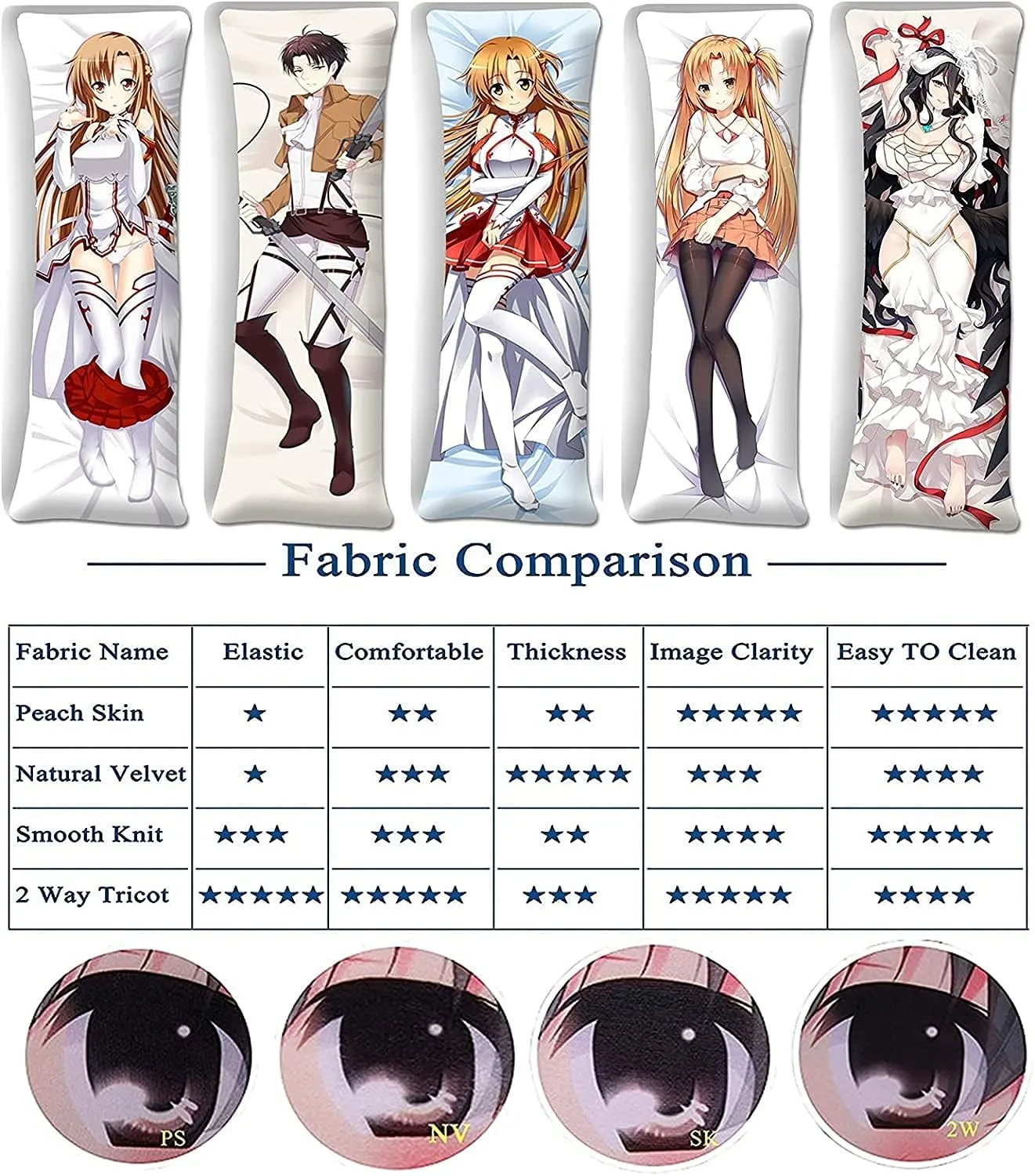 A Certain Scientific Railgun Mikoto Misaka Decorative Pillowcase Zipper Closure Double Sided hugs, Princess Anime Pillowcase Dakimakura, 150x50cm Peach Skin/2WAY(Peach Skin,150x50cm(59x20in))