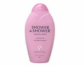 Absorbent Body Powder, Original Fresh with Chamomile, 13-Ounce Bottles (Pack of 2)