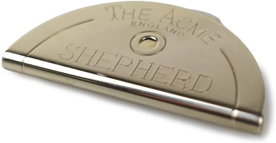 ACME 575 professional dog training shepherd lip, in mouth, whistle. Quality crescendo of sound. Sheep trails and herding. 100 dBA. Designed and Made in the UK (Nickel Silver)