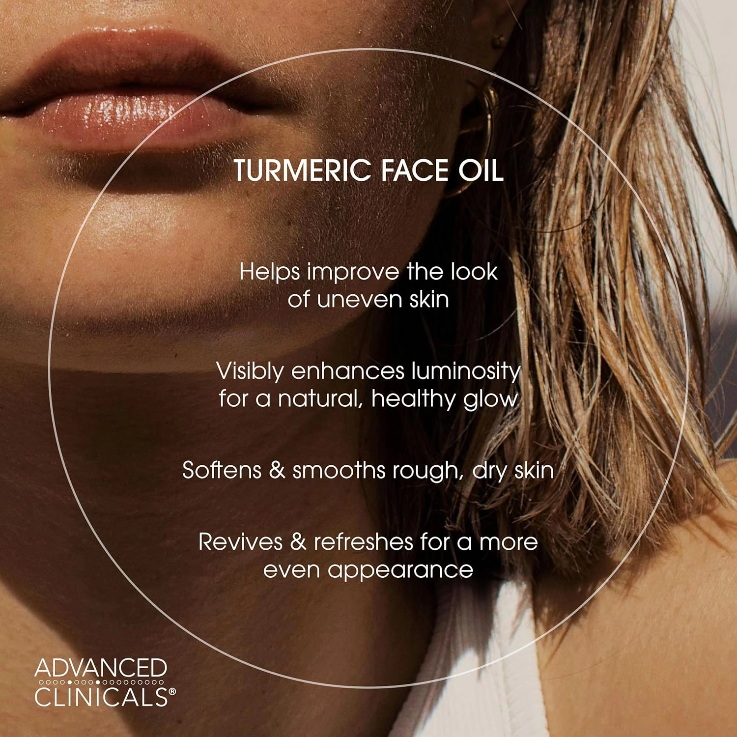 Advanced Clinicals Turmeric Oil Serum For Face | Facial Skin Care Serum With Jojoba   Coconut Oil To Improve Appearance Of Dark Spots & Uneven Skin Tone | Antioxidant Dry Skin Moisturizer, 2-Pack