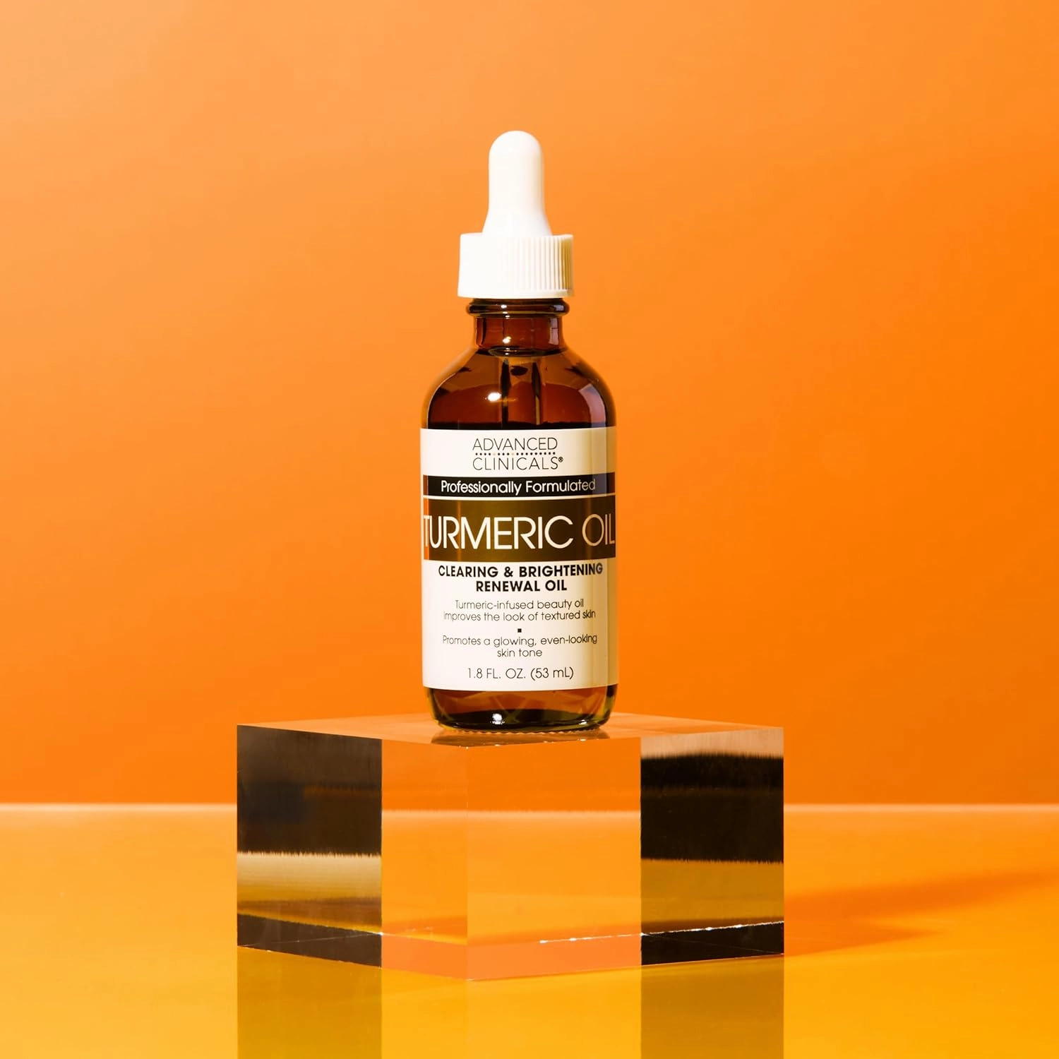 Advanced Clinicals Turmeric Oil Serum For Face | Facial Skin Care Serum With Jojoba   Coconut Oil To Improve Appearance Of Dark Spots & Uneven Skin Tone | Antioxidant Dry Skin Moisturizer, 2-Pack
