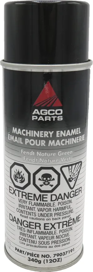 Agco Paint Machinery Enamel Protects Against Rust Aerosol Spray Can (Fendt Nature Green)
