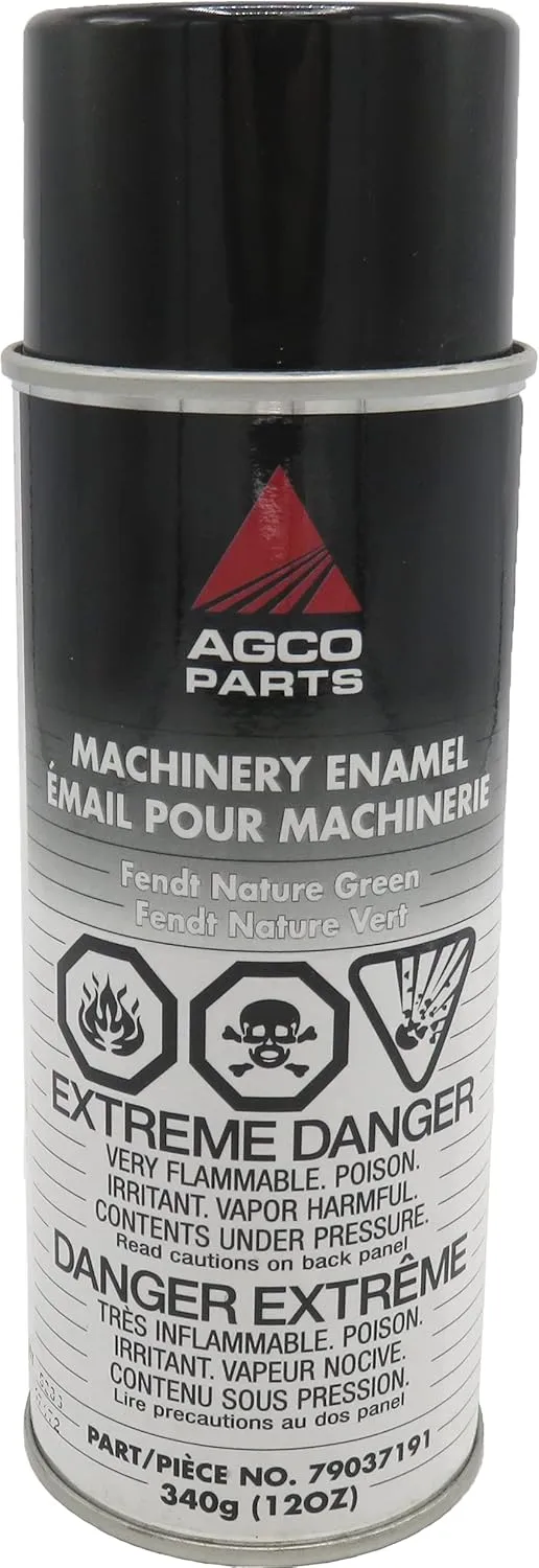 Agco Paint Machinery Enamel Protects Against Rust Aerosol Spray Can (Fendt Nature Green)