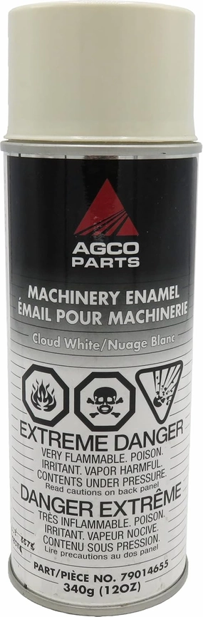 Agco Paint Machinery Enamel Protects Against Rust Aerosol Spray Can (Cloud White)