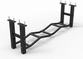 AGYH Wall-Mounted Chin Up Bar, Horizontal and Parallel Bars for Yoga, Beam Climbing Frame, Load 300kg