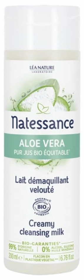 Aloe Vera Pure Juice Organic Fair Trade Creamy Cleansing Milk 200ml