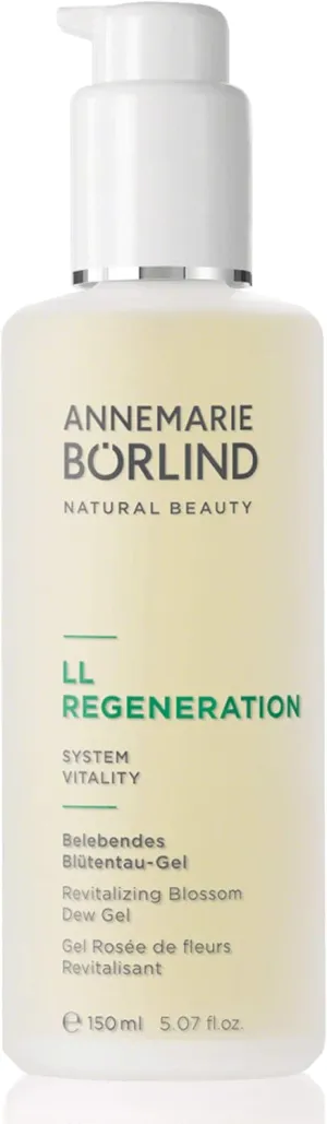 ANNEMARIE BÖRLIND – LL Regeneration Revitalizing Blossom Dew Gel – Sustainably Sourced Natural Facial Toner to Strengthen The Skin with Intense Moisture – Step 2 of 5-5 Oz