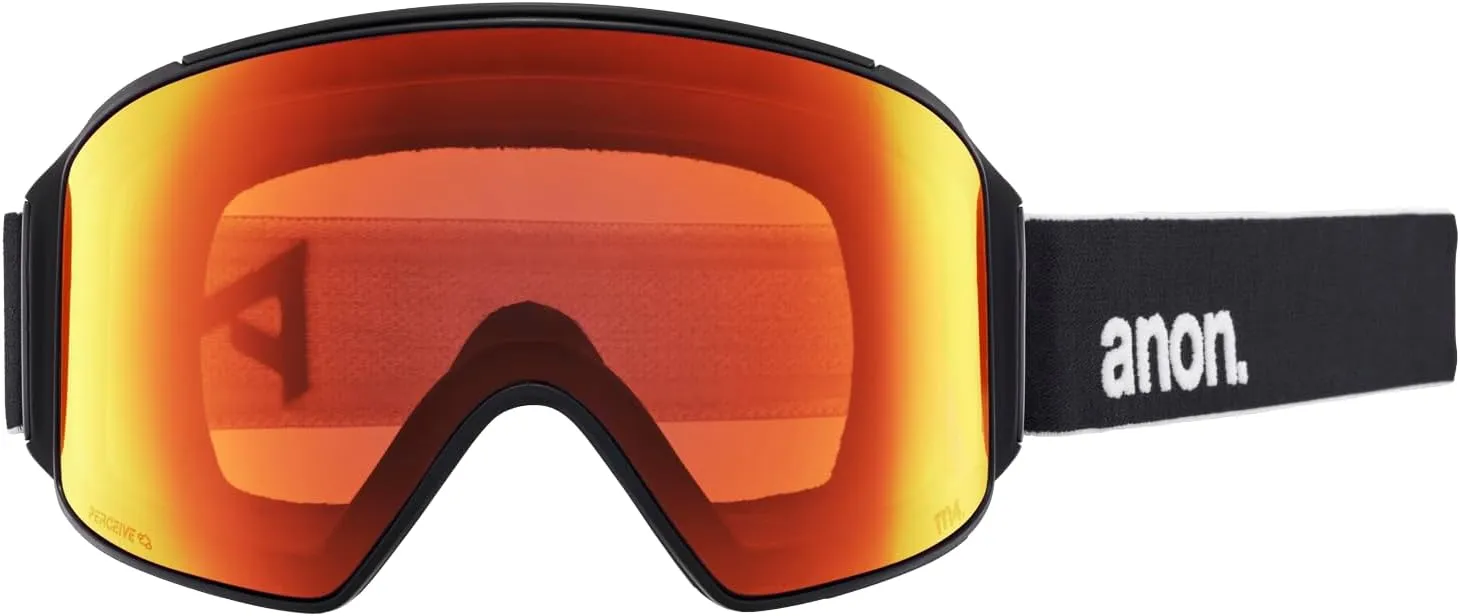 Anon M4 Low Bridge Fit Goggles (Cylindrical)   Bonus Lens   MFI Face Mask