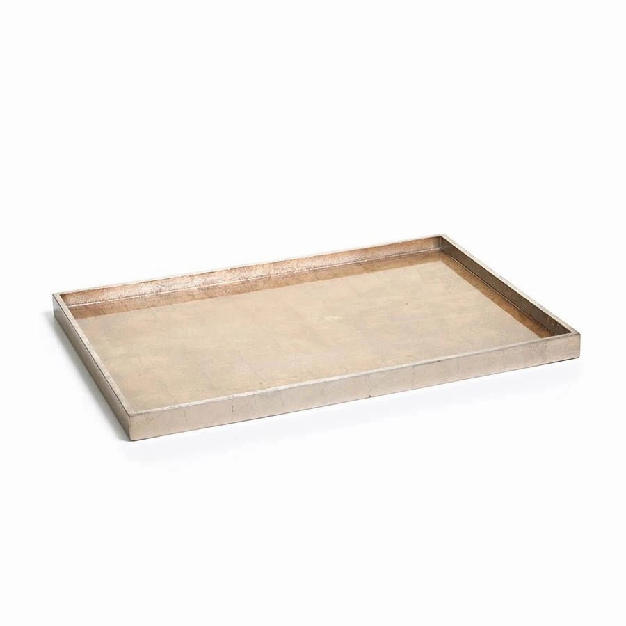 Antique Gold & Silver Tray - Large