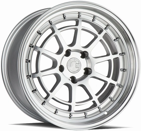 Aodhan Wheels AH04 Silver w/ Machined Lip