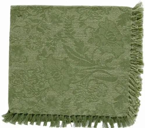 April Cornell Set of 4 Napkins, Garden Jacquard, Green