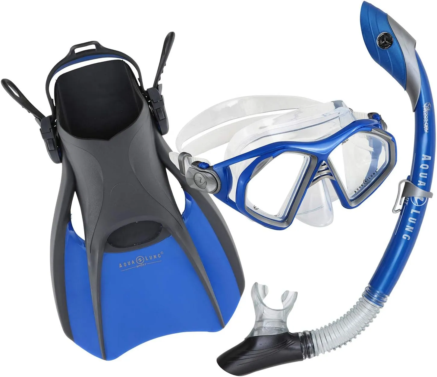 Aqualung Sport Trooper LX/Zulu LX/Bolt Snorkeling Set with Bag