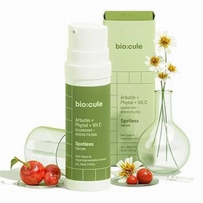Arbutin Face Serum with Phytol & Vitamin C from Bearberry, Bidens Pilosa & Kakadu Plum, Face Serum for Pigmentation, Dark Spots, Freckles & Blemishes, for All Skin Types, 30ml, 1.01 Fl Oz