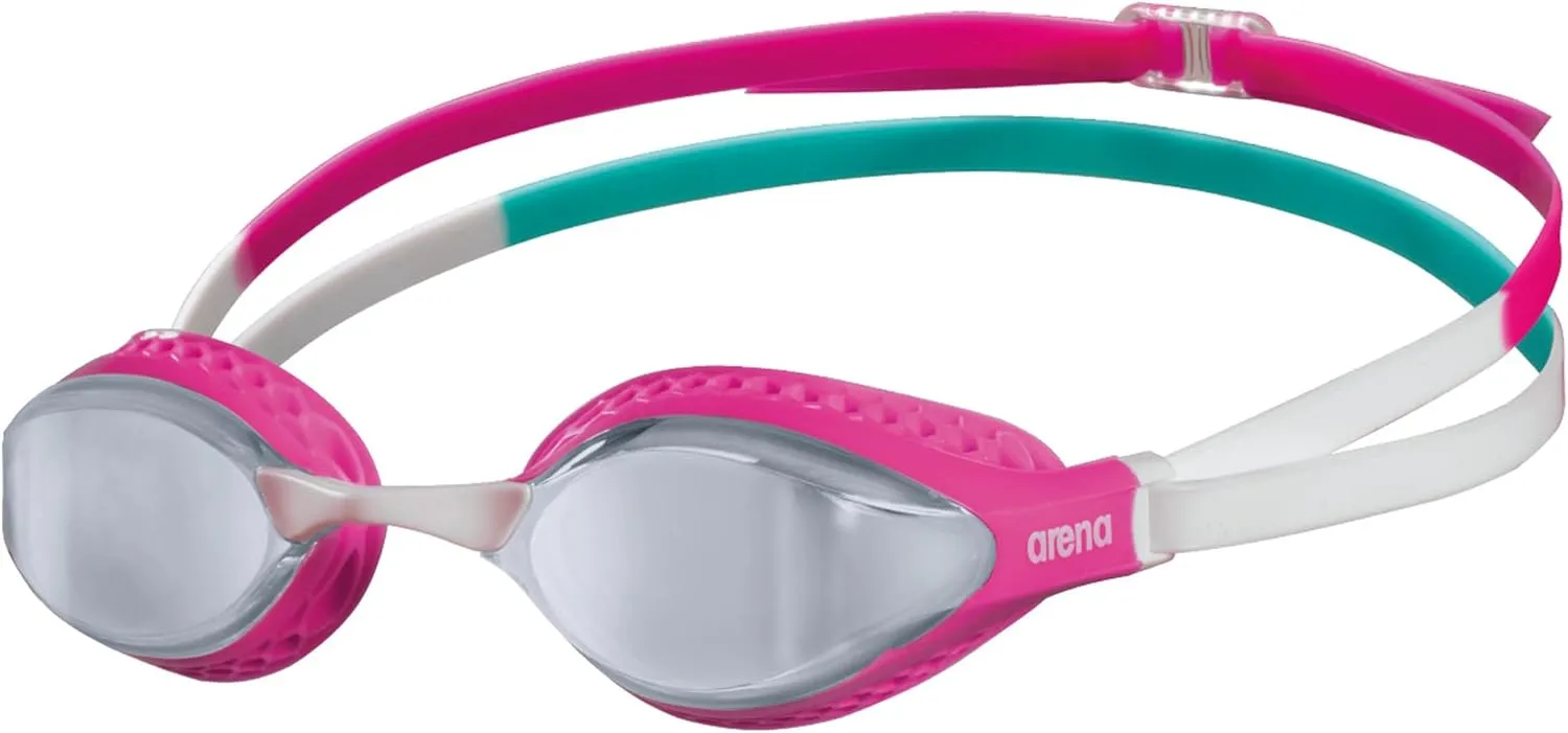 ARENA Unisex Adult Air-Speed Anti-Fog Racing Swim Goggles for Men and Women Air Seals Technology for Superior Comfort