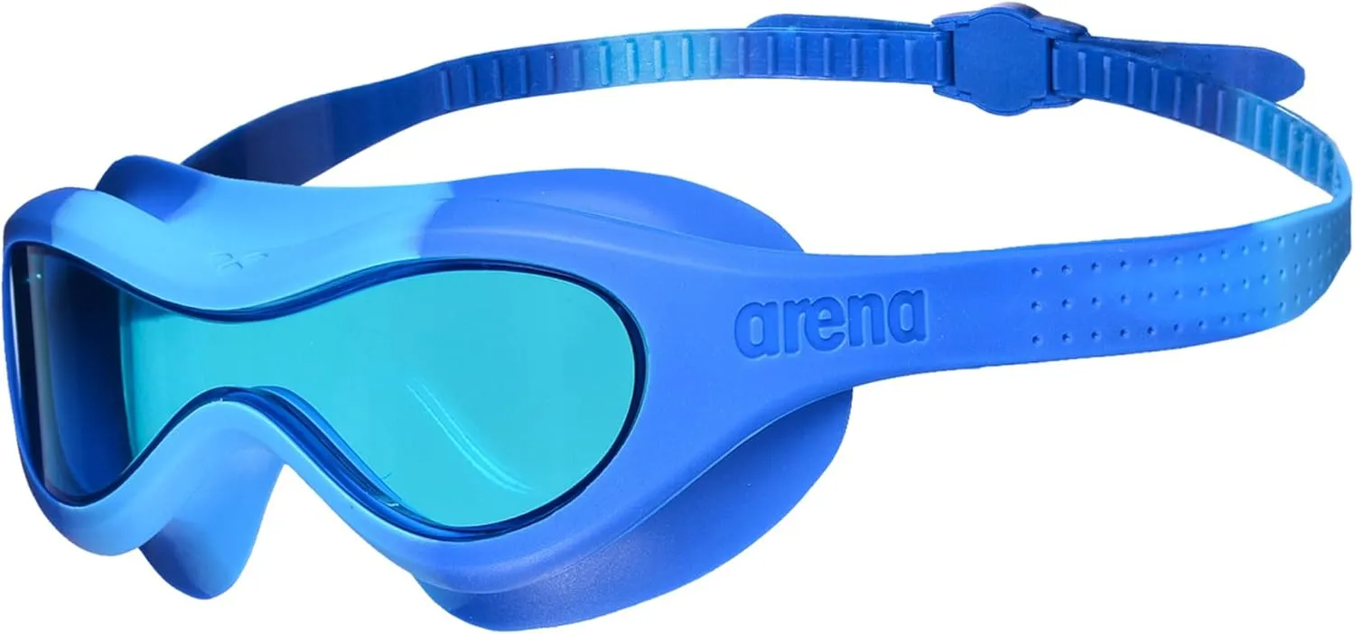 ARENA Unisex Kids Spider Swim Mask Boys and Girls Ages 2 to 5, Anti-Fog Non-Mirror Lens, Easy to Use Strap Wide View Snug Fit