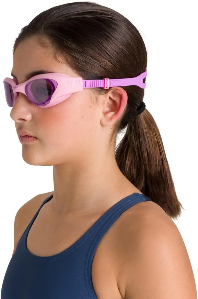 ARENA Unisex Youth The One Swim Goggles Kids Ages 6 to 12 Watertight Fit Orbit-Proof Seals Anti-Fog Coated Non-Mirror Lens