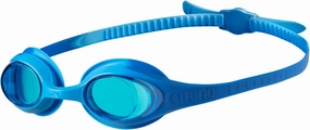 ARENA Unisex Spider Kids Swim Goggles Boys and Girls Ages 2 to 5, Anti-Fog Non-Mirror Lens, Easy to Use Strap No Leak Goggle