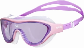 ARENA Unisex Youth The One Junior Swim Mask Goggles for Boys and Girls Ages 6 to 12 Large Fit Polycarbonate Lens