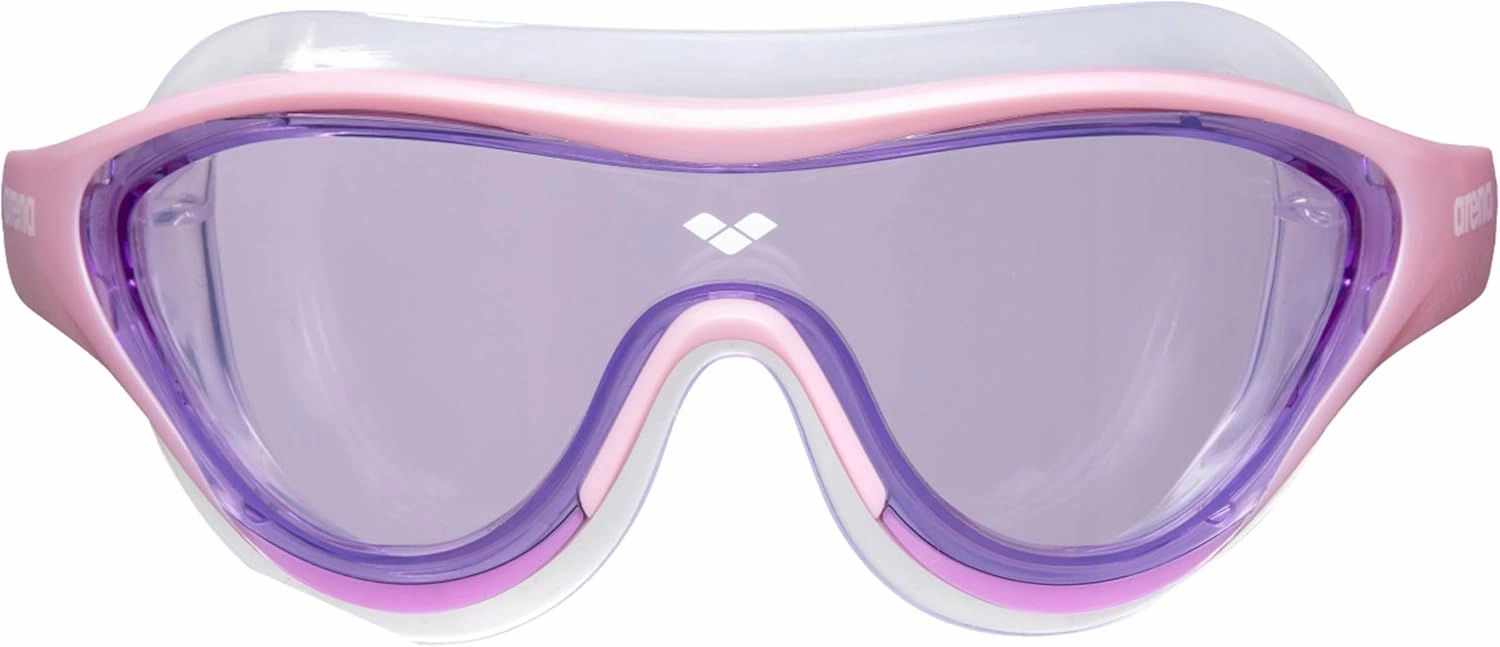 ARENA Unisex Youth The One Junior Swim Mask Goggles for Boys and Girls Ages 6 to 12 Large Fit Polycarbonate Lens
