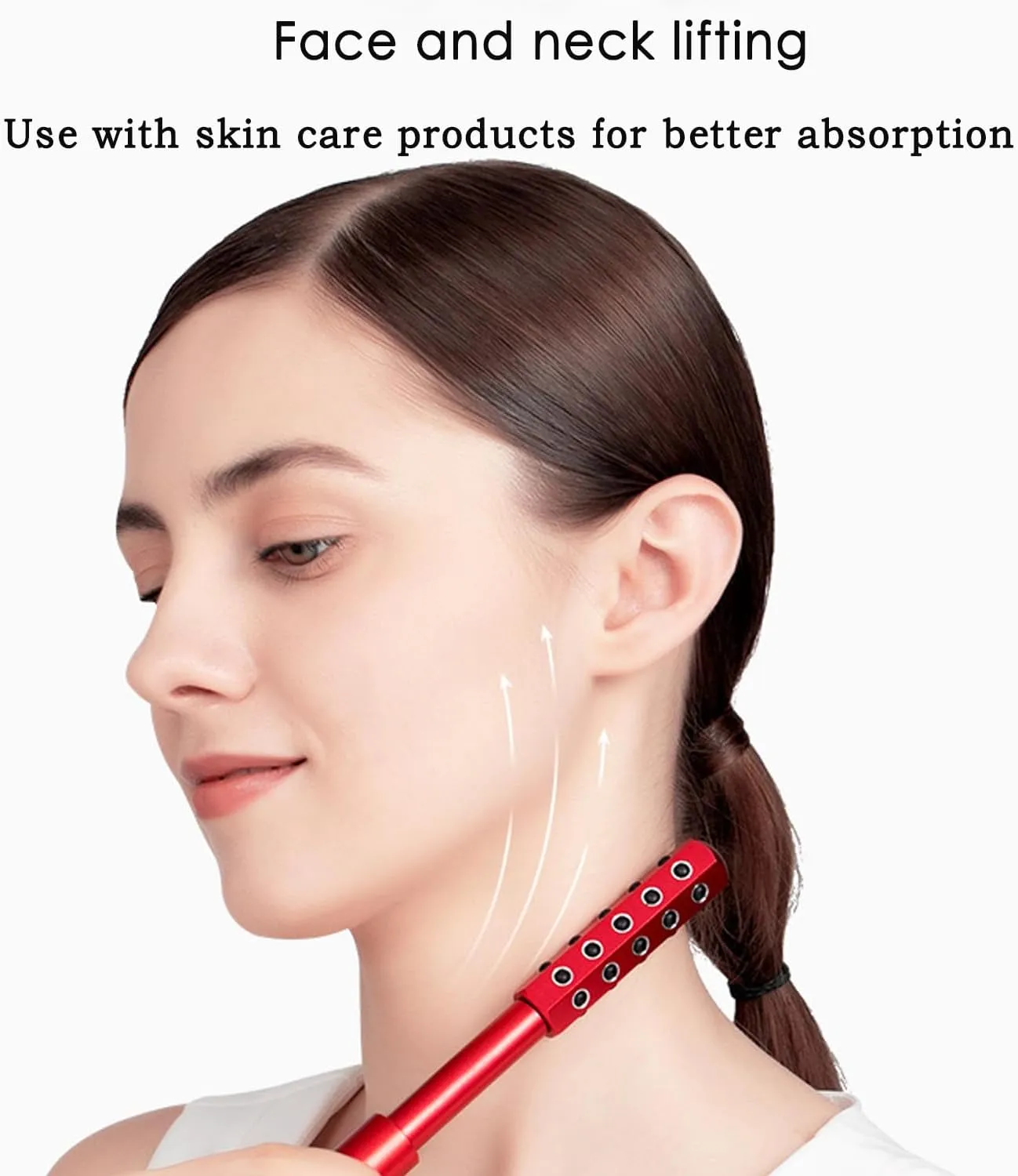 Arrily Beauty Roller, Arrily Face Wand, Elarique Glow Sculpt Beauty Roller, Facelift Pro Face Wand, Leaving Your Skin Lifted,Tightened, Refreshed in Minutes (1pcs)