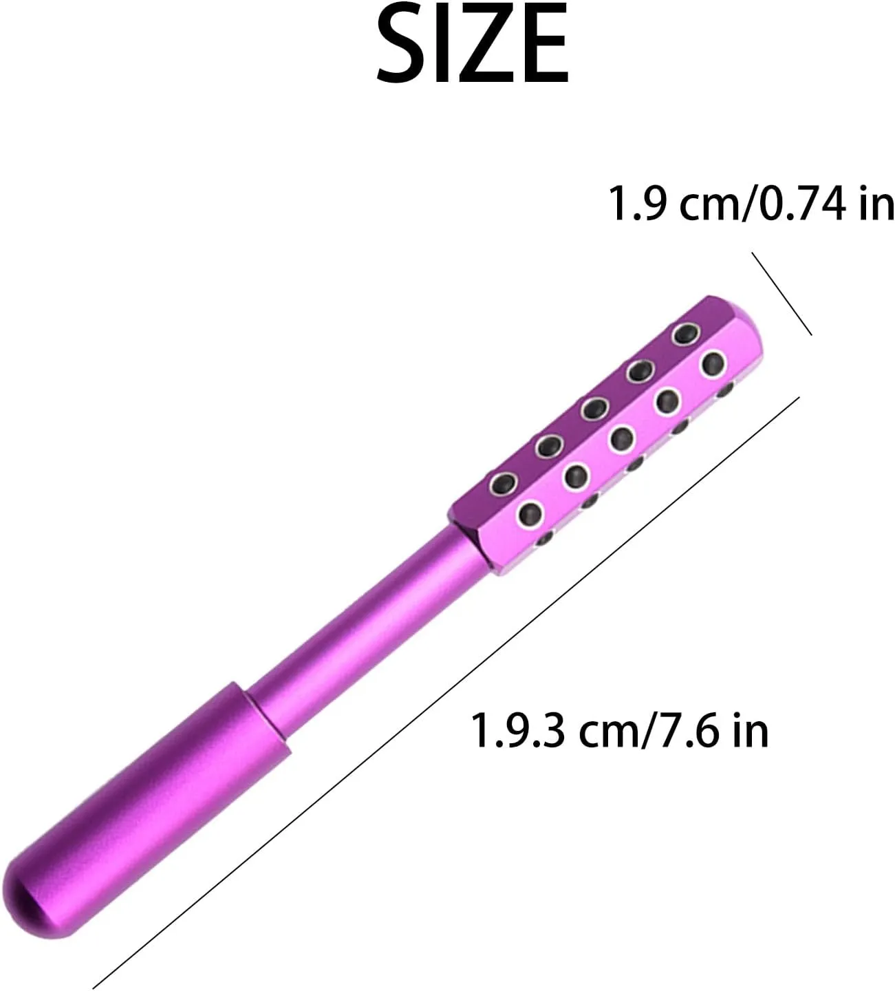 Arrily Face Roller, Facelift Pro Face Rollers, Elarique Glow Sculpting - Beauty Roller, Uplift Facial Massaging Beauty Tool, with Cooling & Sculpting, for Skincare (Purple)