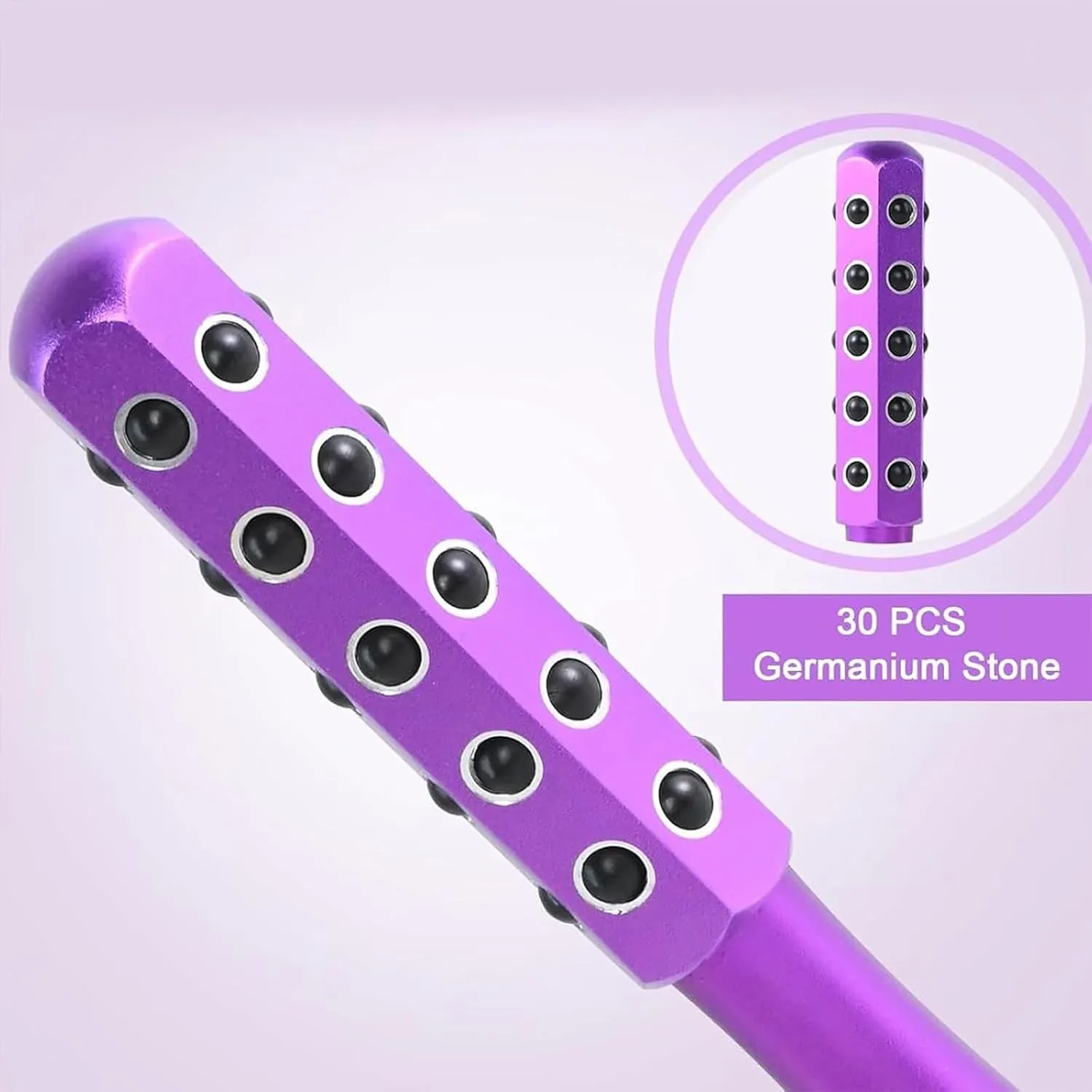 Arrily Face Roller, Facelift Pro Face Rollers, Elarique Glow Sculpting - Beauty Roller, Uplift Facial Massaging Beauty Tool, with Cooling & Sculpting, for Skincare (Purple)