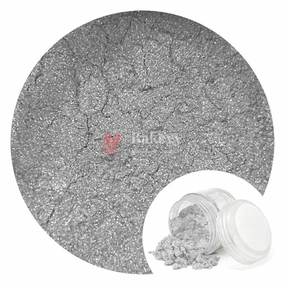 Bake Haven Glitter dust, Nontoxic Matte Finish Color - Silver, 4 gm