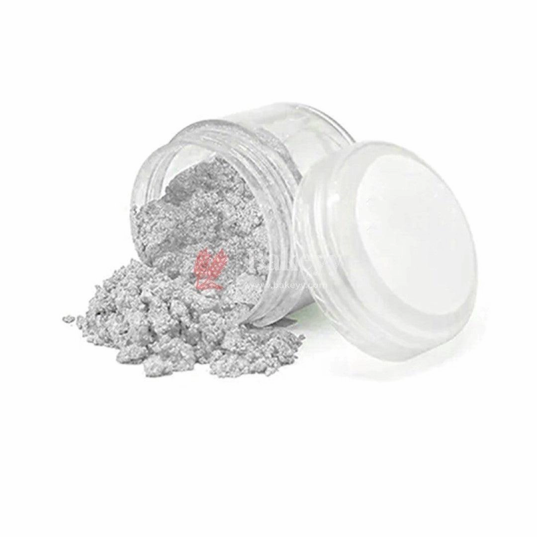 Bake Haven Glitter dust, Nontoxic Matte Finish Color - Silver, 4 gm