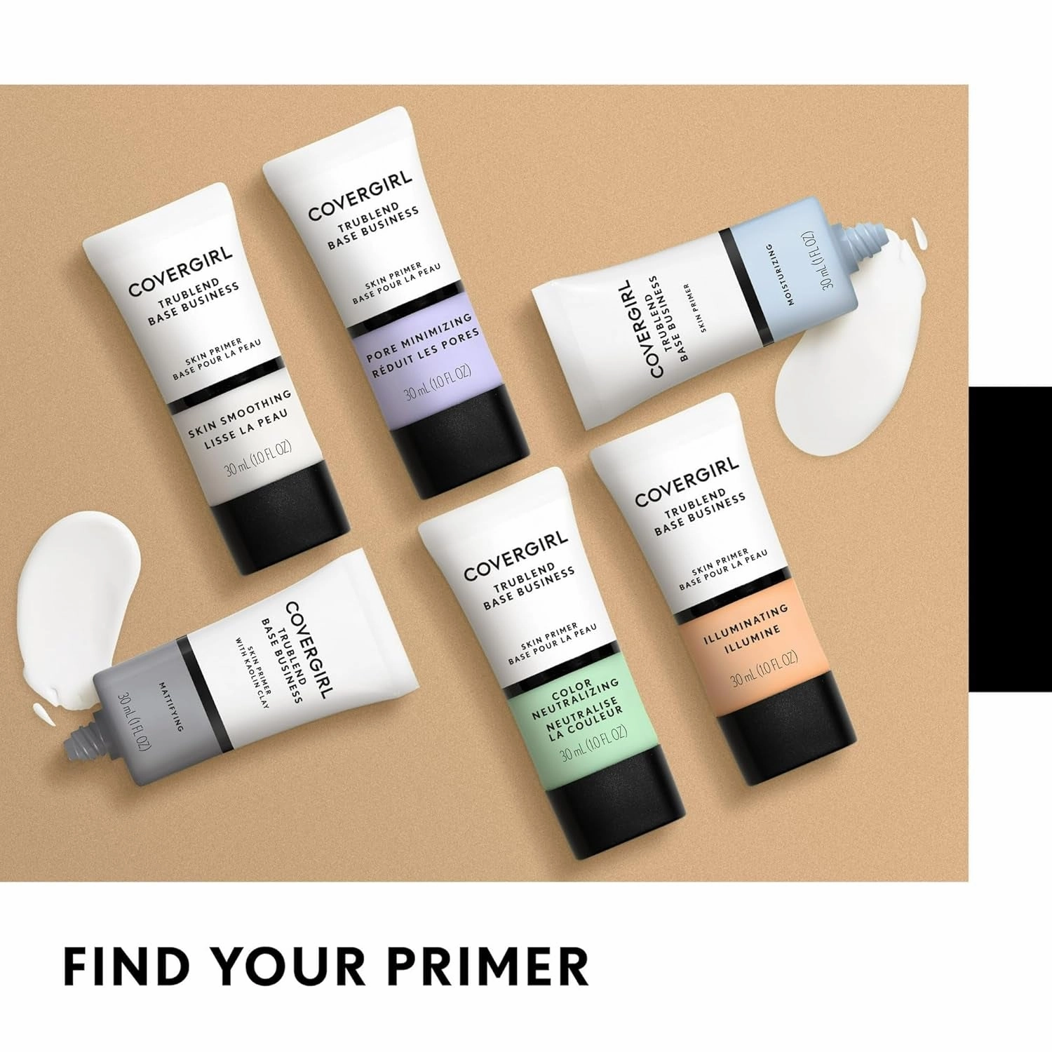 Base Business Face Primer, Skin Smoothing 100, 1.01 Ounce