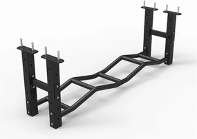 Beam Climbing Frame, Pull-up Bars Wall-Mounted Chin Up Bar, Home Gym Workout Strength Training Equipment, Load 300kg